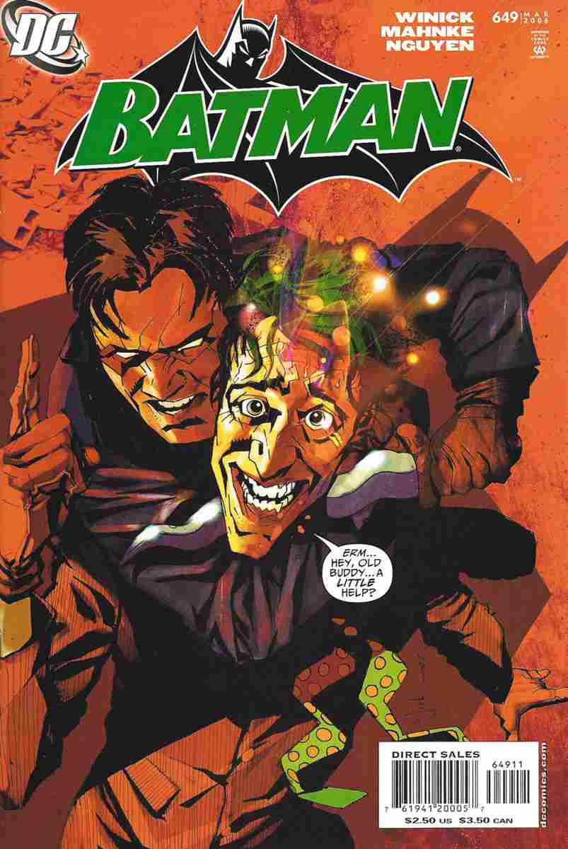 Batman comic issue 649